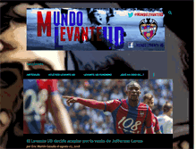 Tablet Screenshot of mundolevanteud.com